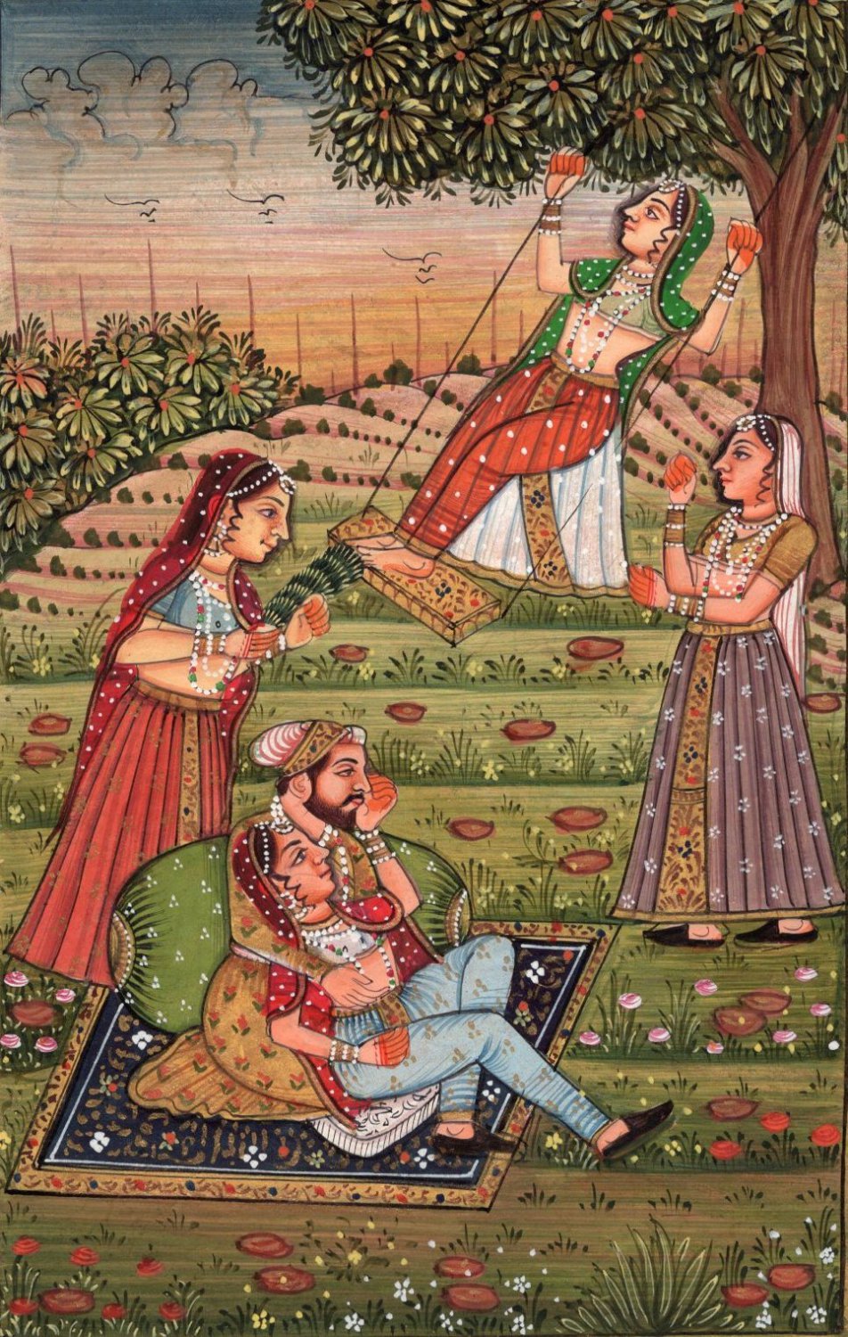 Mughal painting image