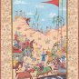 Persian Empire Miniature Art Handmade Indo Islamic Middle Eastern Folk Painting