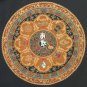 Mandala Meditation Circle Art Handmade Indian Buddhist Spiritual Folk Painting