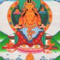 Maitreya Buddha Thangka Painting Handmade Buddhist Spiritual Ethnic Thanka Art