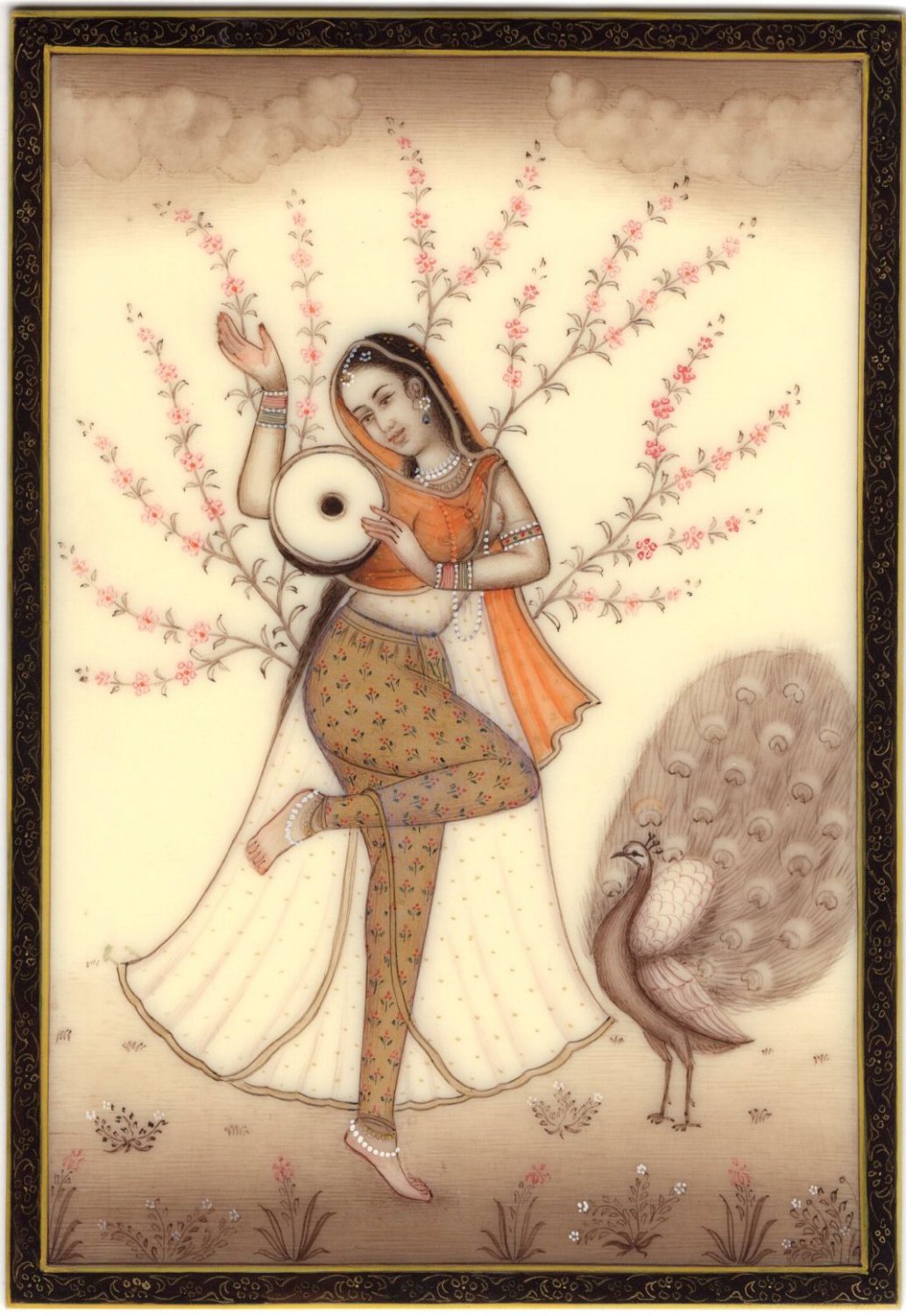 Rajput Painting - Ragamala - Traditional Indian Painting depicting