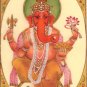Lord Ganesh Art Handmade Indian Hindu Miniature Religious Ganesha Decor Painting