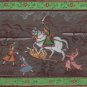 Mughal Empire Royal Hunt Art Handmade Indian Miniature Moghul Dynasty Painting