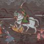Mughal Empire Royal Hunt Art Handmade Indian Miniature Moghul Dynasty Painting