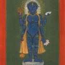 Vishnu Vishvarupa Yoga Painting Handmade Indian Miniature Hindu Vishwaroopa Art