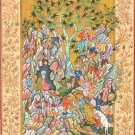 Persian Miniature Painting Handmade Haft Awrang of Jami Rosary of the Pious Art