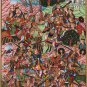Persian Miniature Chaldiran Battle Painting Handmade Indian Ethnic History Art