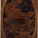 Mughal Empire Miniature Art Handmade Imperial Mogul Emperor Hunt Sport Painting