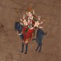 Meldi Mata Hindu Goddess Handmade Art Indian Spiritual Religion Ethnic Painting