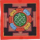 Mandala Meditation Circle Art Handmade Indian Buddha Spiritual Snake Painting