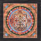 Kalachakra Mandala Art Handmade Tibetan Thangka Buddhist Meditation Painting