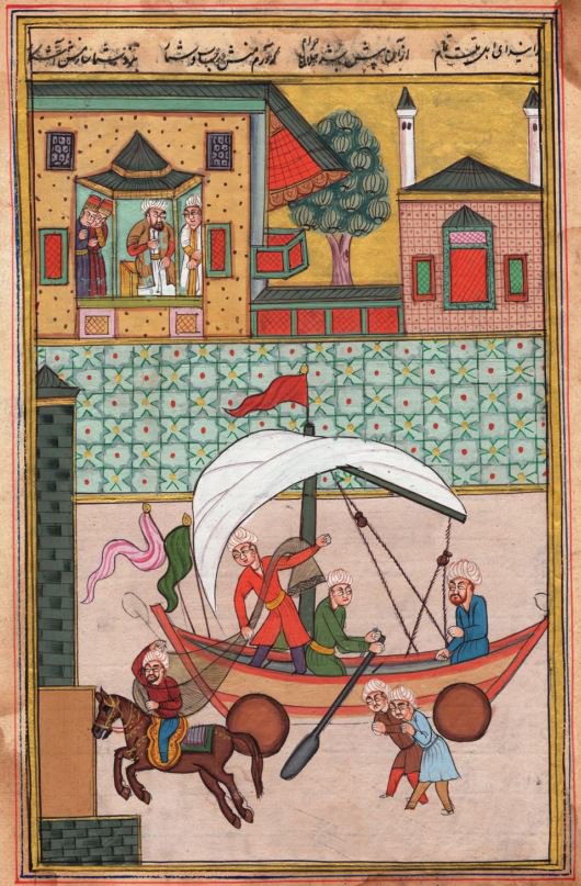 Persian Illuminated Manuscript Miniature Art Rare Islamic Handmade Folk Painting