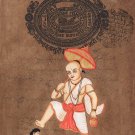 Vamana Vishnu Avatar Hindu Deity Artwork Indian Religion Spiritual Painting