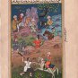 Persian Ottoman Turkish Style Painting Handmade Watercolor Paper Miniature Art