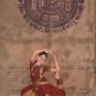 Indian Classical Bharatanatyam Dance Miniature Painting Tamil Nadu Ethnic Art