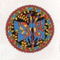 Madhubani Flora Fauna Art Handmade Indian Tribal Folk Mithila Decor Painting