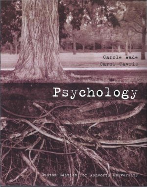 Psychology Custom Edition for Ashworth University