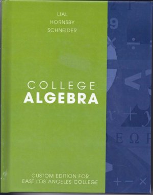 College Algebra Custom for E. LA College