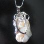 Genuine Mother of Pearl reversible necklace