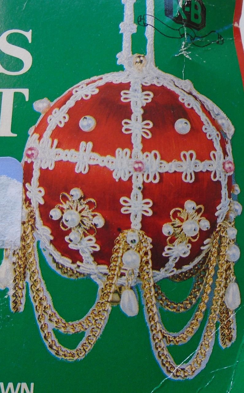 satin ball ornament kits