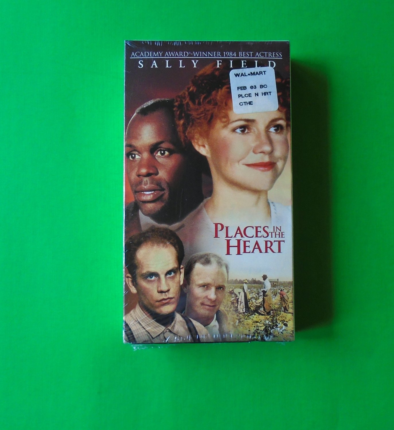 VHS Tape New PLACES IN THE HEART Sally Field Oscar