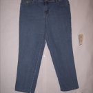 Gloria Vanderbilt Amanda Blue denim Jeans size 18W tappered Classic rise