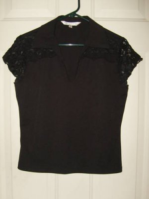 WOMENS UNIFORM BY JOHN PAUL RICHARD TOP SIZE S CUTE