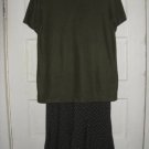 WOMENS LIZ BAKER SKIRT SET SIZE S VERY CUTE