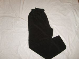WOMENS CARIBOU PANTS SIZE LARGE BLACK