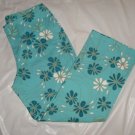 Women's Cute Pant Capris size 32x24 blue