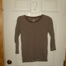 WOMEN'S AUSTIN CLOTHING CO. TOP SIZE MEDIUM LONG SLEEVE