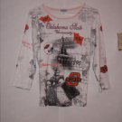 P. Michael OSU Knit Top Size M Juniors