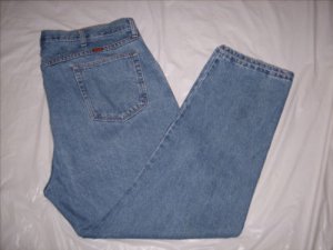 Rustler Blue Denim Jeans size 42x30