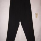 Liz Baker Essentials Black dress Pants size 14 pleated