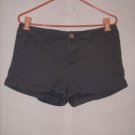 OP Olive Green Short Shorts size 13 Juniors rolled hem