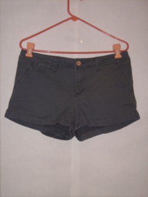 OP Olive Green Short Shorts size 13 Juniors rolled hem