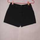 NY Jeans Black Denim Short Jean Shorts size 4 EUC