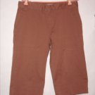 Wheatherproof Brown Dress Pant Capris Size 12