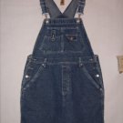 St. John's Bay Blue Shortalls Denim Short size L