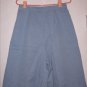 Southern Lady Blue Dress Long Shorts Size 16