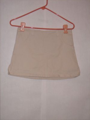 Duck Head Beige Khaki Mini Skirt size 5 Juniors