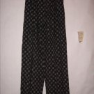 Hunt Club black/white Lounge Casual Pants size L
