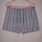 Faded Glory Stripe Print Short Shorts size M