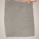 Faded Glory Gray Khaki Shorts size 10
