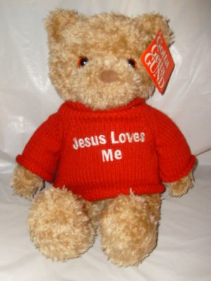Gotta Get Gund Bear "Jesus Loves Me" Edition Rare