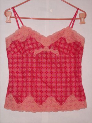 Express Design Studios Spaghetti Blouse Top size S