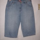 Faded Glory Originals Blue Denim Jean Capris size 12