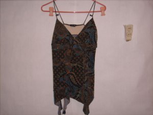 Eyeshadow Spaghetti Strap Blouse top size L Juniors