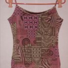 Bentley A. Spaghetti Strap Blouse Top Size M