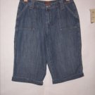 Duck Head Blue Denim Jean Capris size 12P EUC